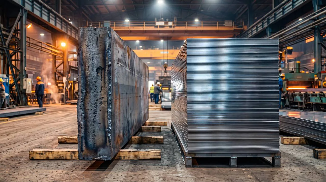 slab vs steel sheet differences